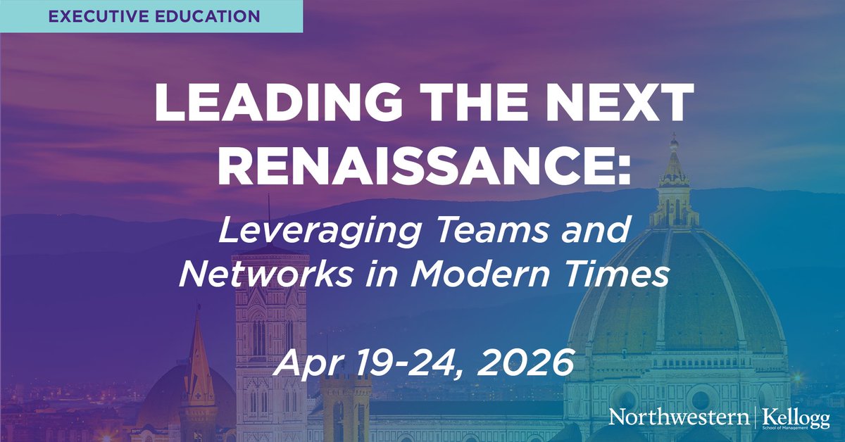 Kellogg Executive Education tweet media