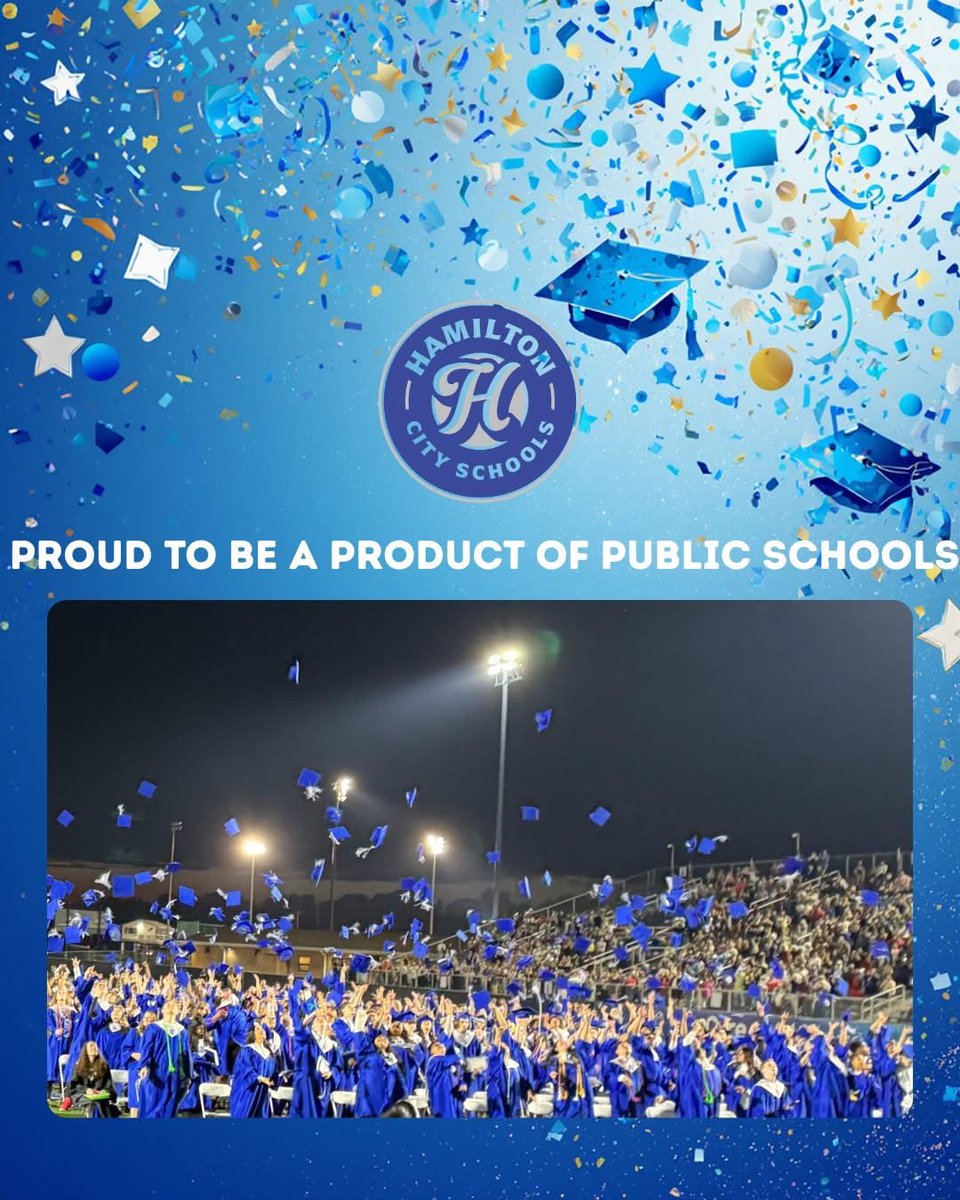 Hamilton_CSD's tweet photo. In Southwest Ohio, “Where did you go to school?” is a badge of honor.
At HCSD, it means pride, tradition, &amp; opportunity for every student. 💙Big Blue forever.
Share &amp; post what Hamilton schools mean to you. #TheHamiltonWay #PublicSchoolsWeek #PSW26 #PublicSchoolProud https://t.co/kgPQPj7SRr