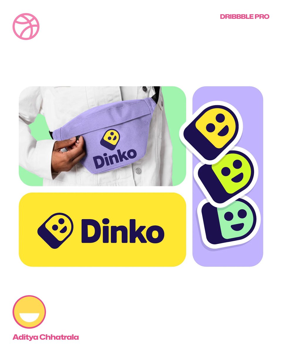 Dribbble tweet media