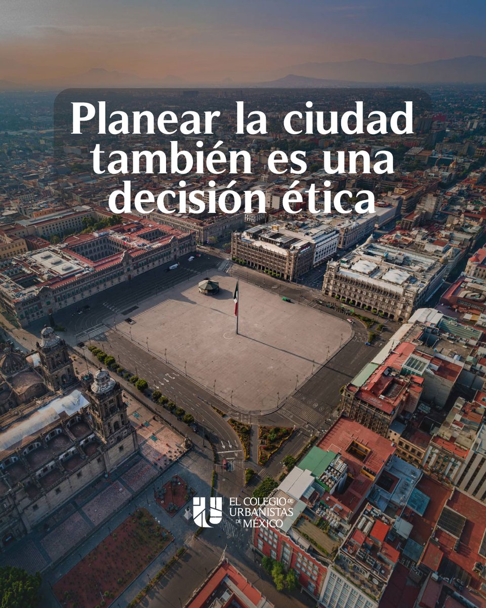 El Colegio de Urbanistas de México tweet media