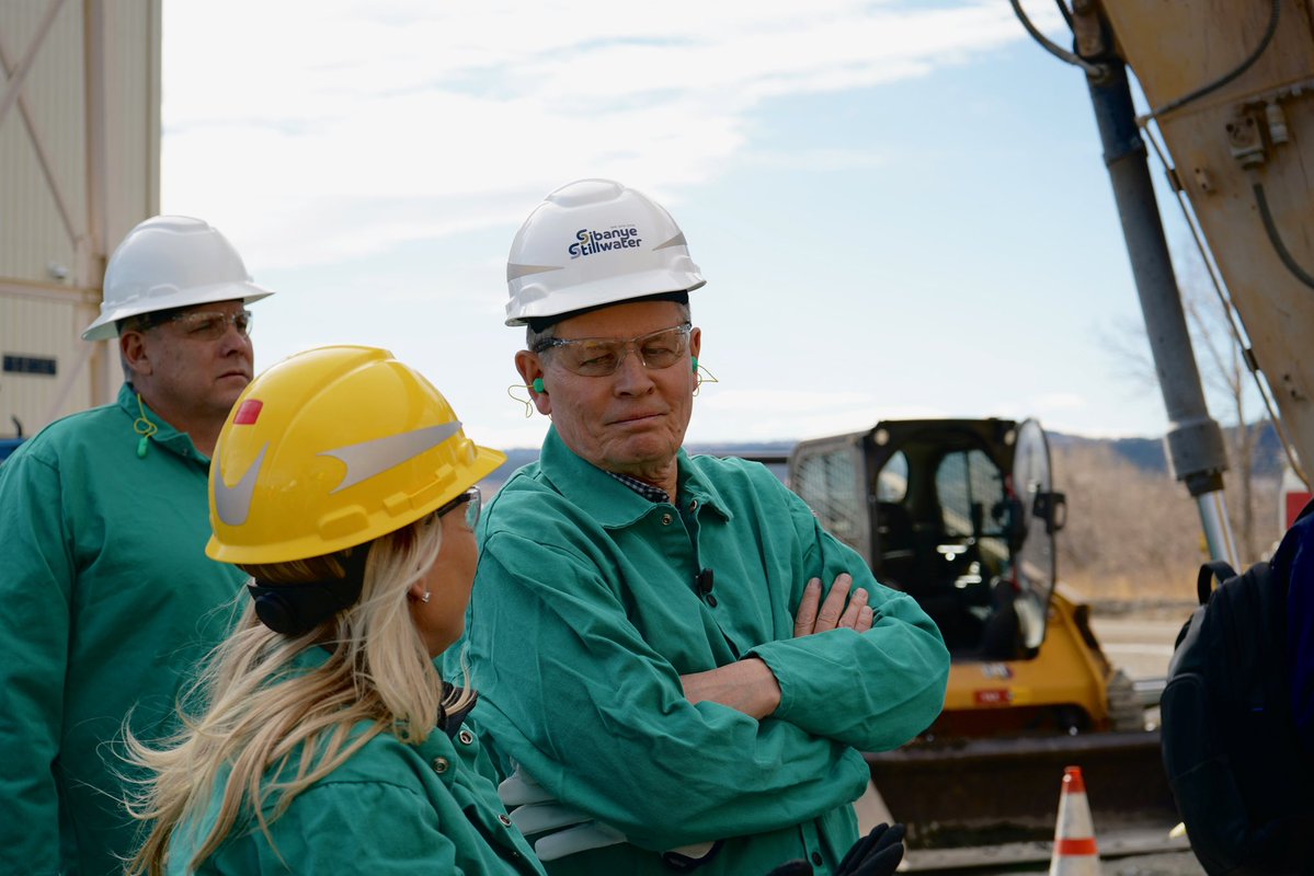 SteveDaines's tweet image. Today I visited the Stillwater refinery in Columbus, MT. 

The employees here told me that they’re grateful for @POTUS’s actions to protect their livelihoods- that’s what America First is all about!