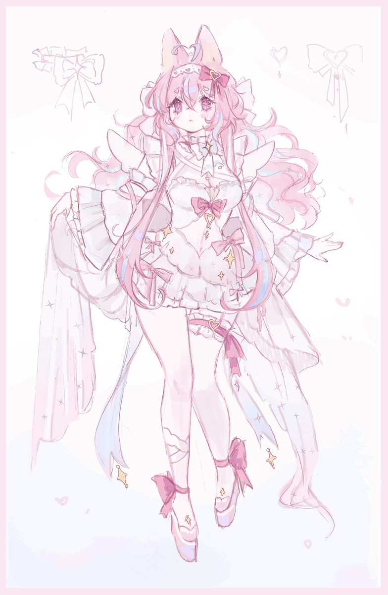 cloudcatsunie's tweet photo. Hi, I'm a Vietnamese illustrator. My art made by all the shades of pink in the world .  🎀  
#art #illustration https://t.co/NyxsVjQKXT