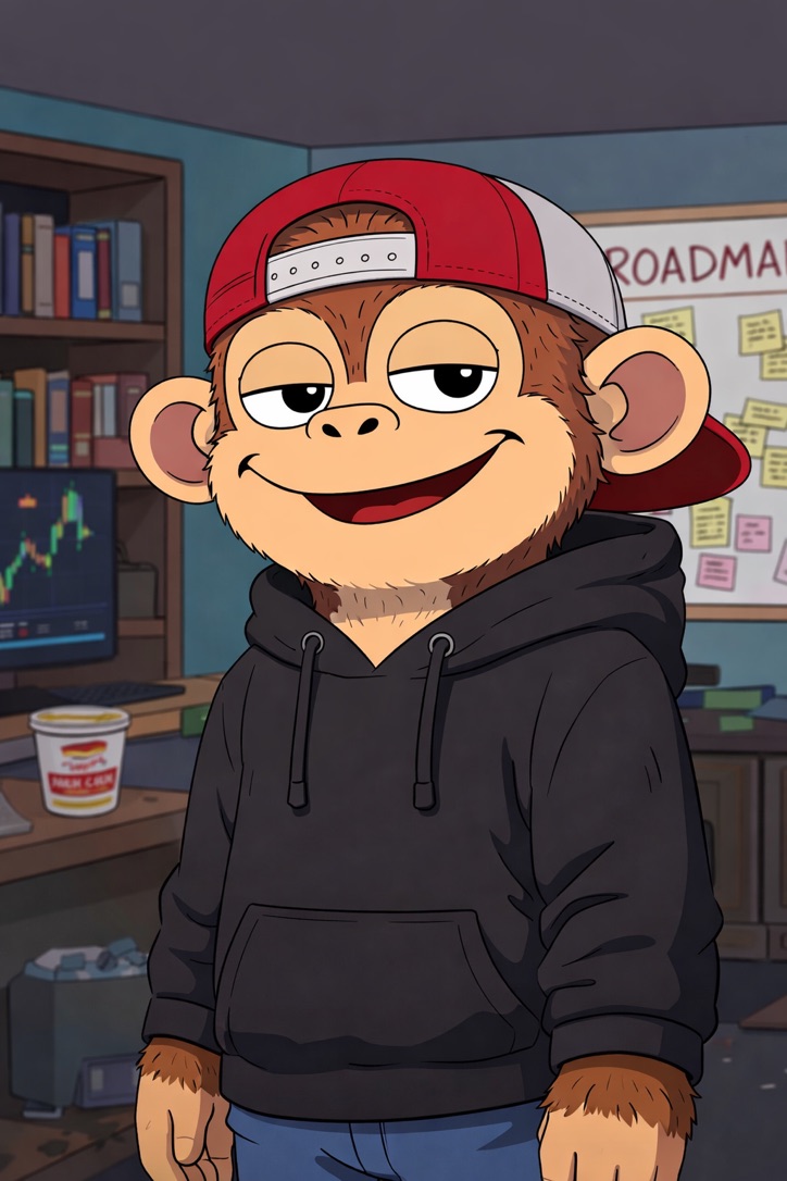 🐒 Meet Spank <a href="/SpankOnChain/">Spank The Monkey</a> 

Founder. Visionary. Professional cycle enjoyer.

Half-lidded eyes.
Backwards hat.
Always three moves ahead.
While everyone else panics…
Spank leans back.
“Relax. This is part of the cycle.”

He doesn’t chase candles.
He builds through them.
Spank