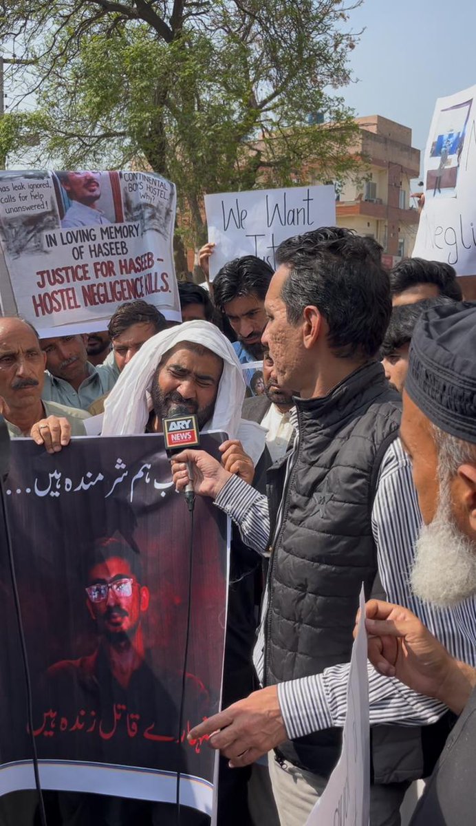 mhmd_sha34471's tweet photo. A father lost his son to negligence. Haseeb Zafar’s dreams died, but our demand for justice lives. Safety is a human right. #HumanLivesMatter #StudentSafety #Justice
#justiceforhaseeb https://t.co/AgweNMLFxS