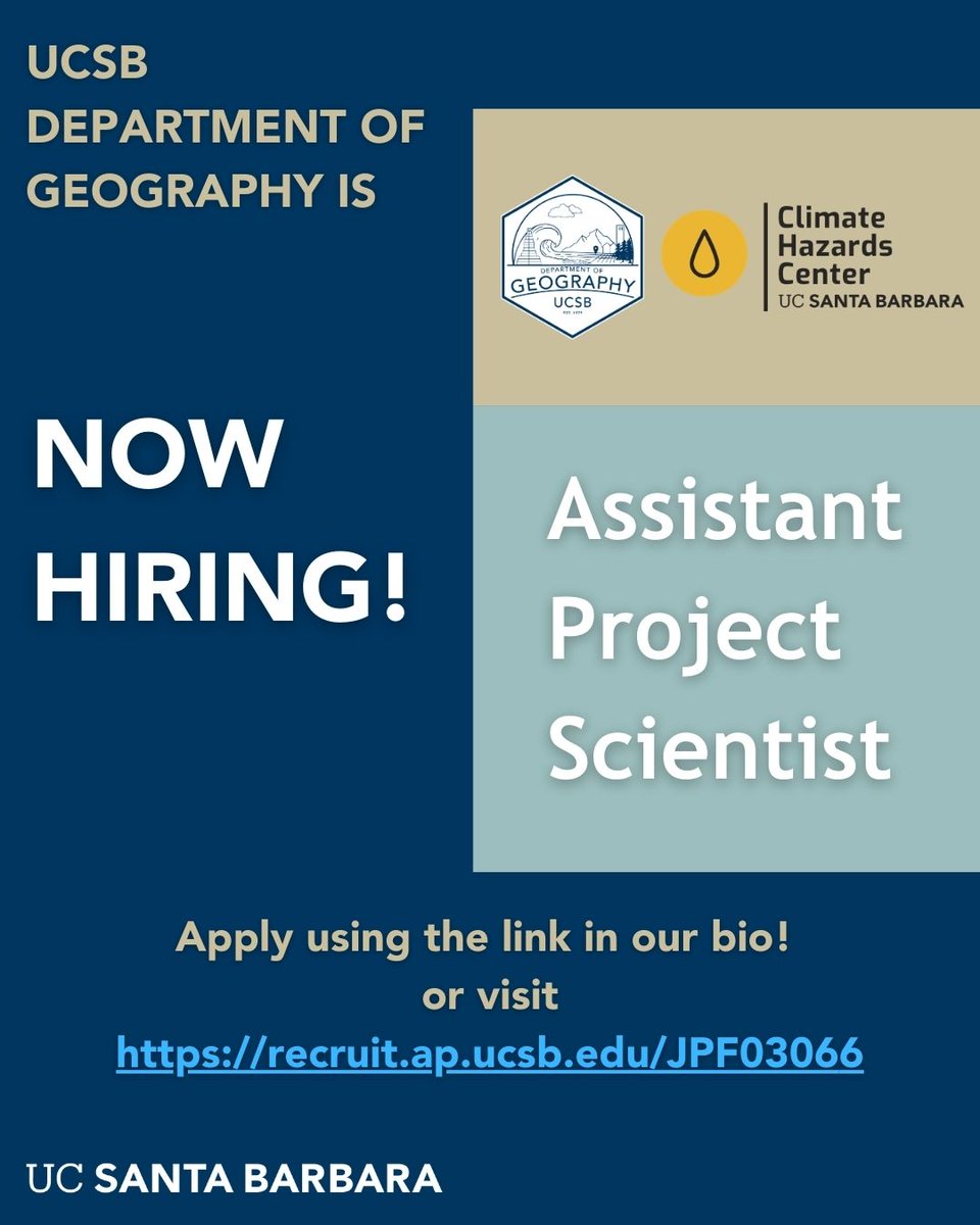 UCSB Geography tweet media