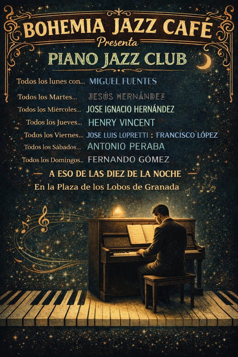 Bohemia Jazz Club tweet media