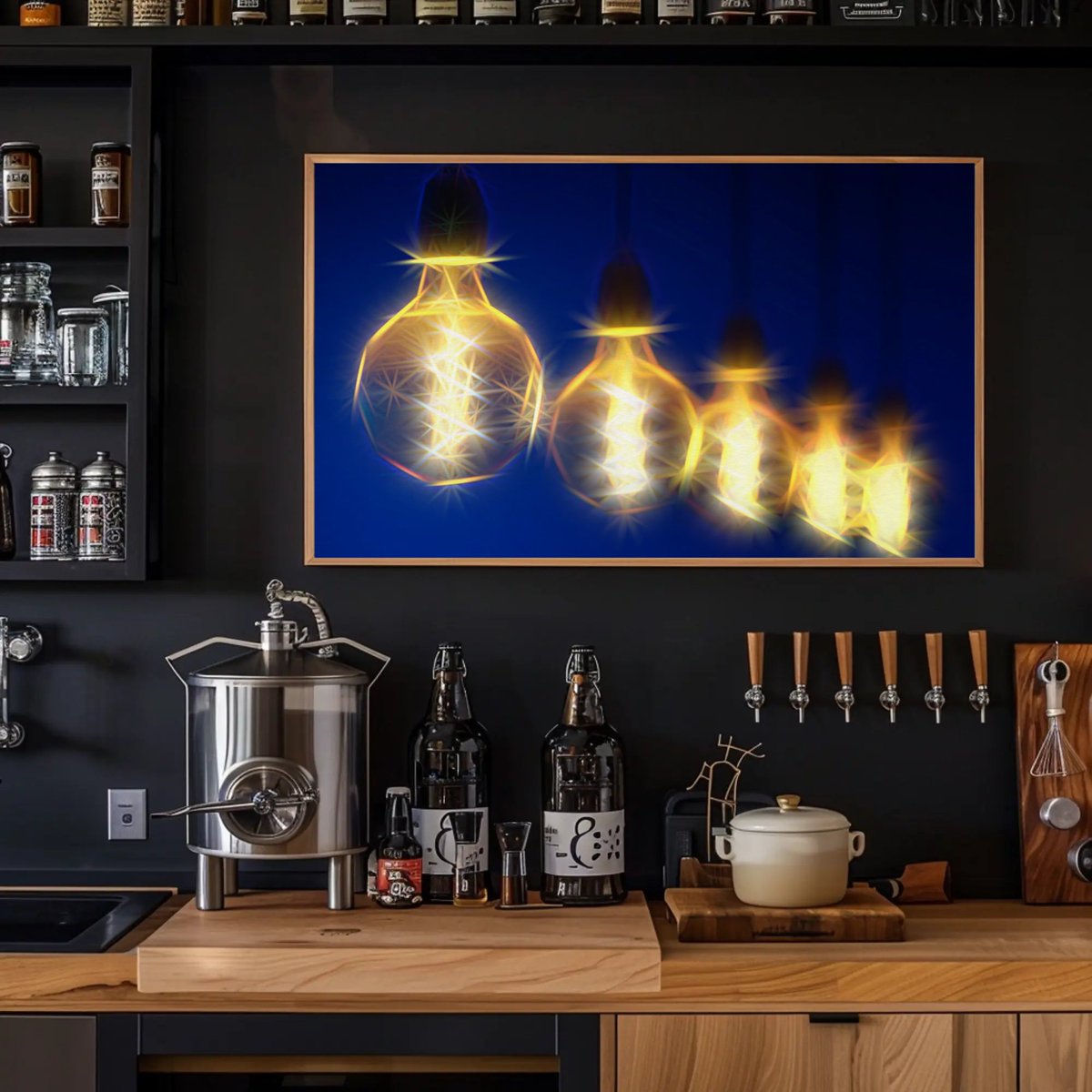 NateHartPrints's tweet image. Electric Glow
A modern study of light, motion, and contrast. Clean geometry meets warm illumination in a bold, contemporary design.

printsbynatehart.com/b/0sEUC

#DigitalArt #ModernArt #LightArt #WallDecor