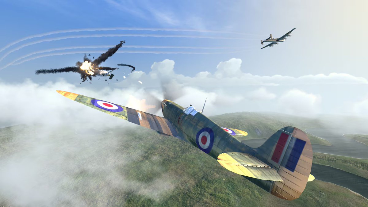 KrolMichal's tweet photo. Dziś na PlayStation 5 wleciała zręcznościowo-lotnicza gra Warplanes: WW2 Dogfight. Produkcję studia @homenetgames portowała ekipa @7lvls. Cena: 45 zł.

https://t.co/JgR9ZlMDTF

#polskiegry #HomeNetGames #7Levels #giełda #NewConnect #GPW #PlayStation5 #PS5