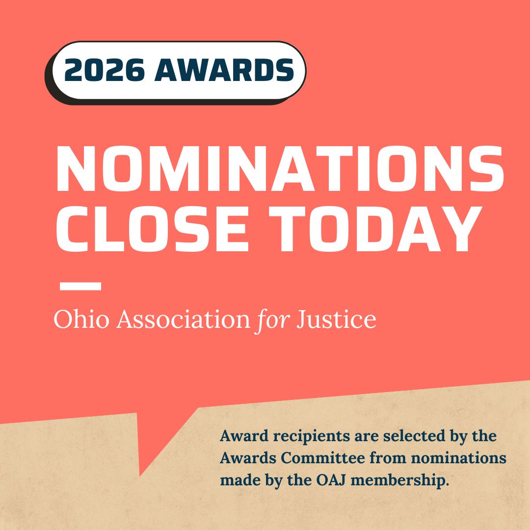 Ohio Association for Justice tweet media