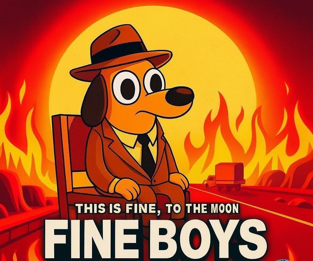 FINE to the moon tweet media