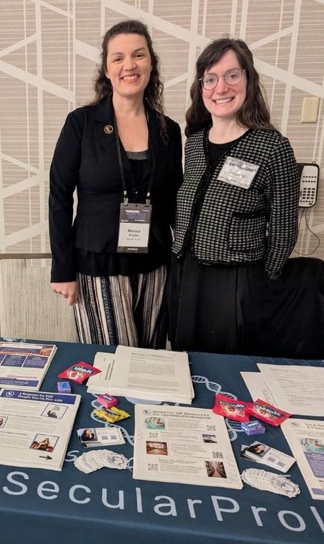 secularprolife's tweet photo. Today we're in Seattle to present to pro-life doctors from across the country at the American Association of Pro-Life Obstetricians and Gynecologists' annual conference. 

To book a Secular Pro-Life speaker for an upcoming conference or event visit https://t.co/LJusalgdo7. https://t.co/l868oGNLRH
