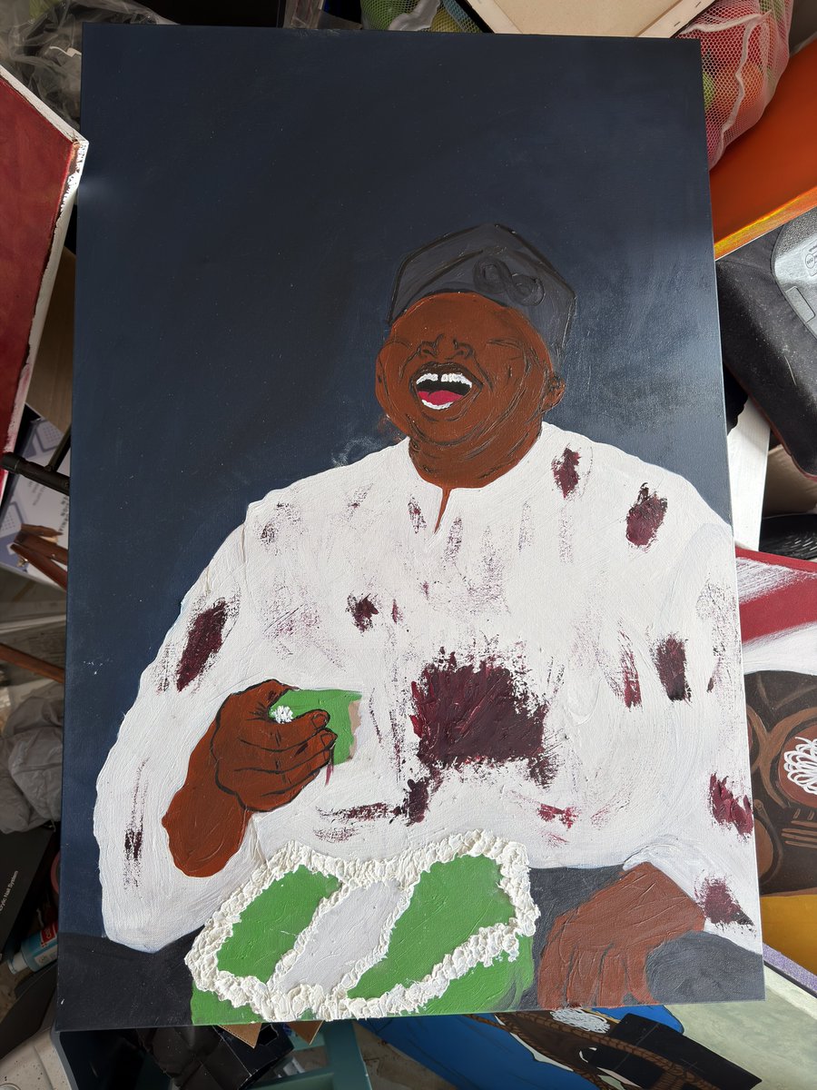 I don’t think I’ll finish this painting, ADHD would not be the end of me