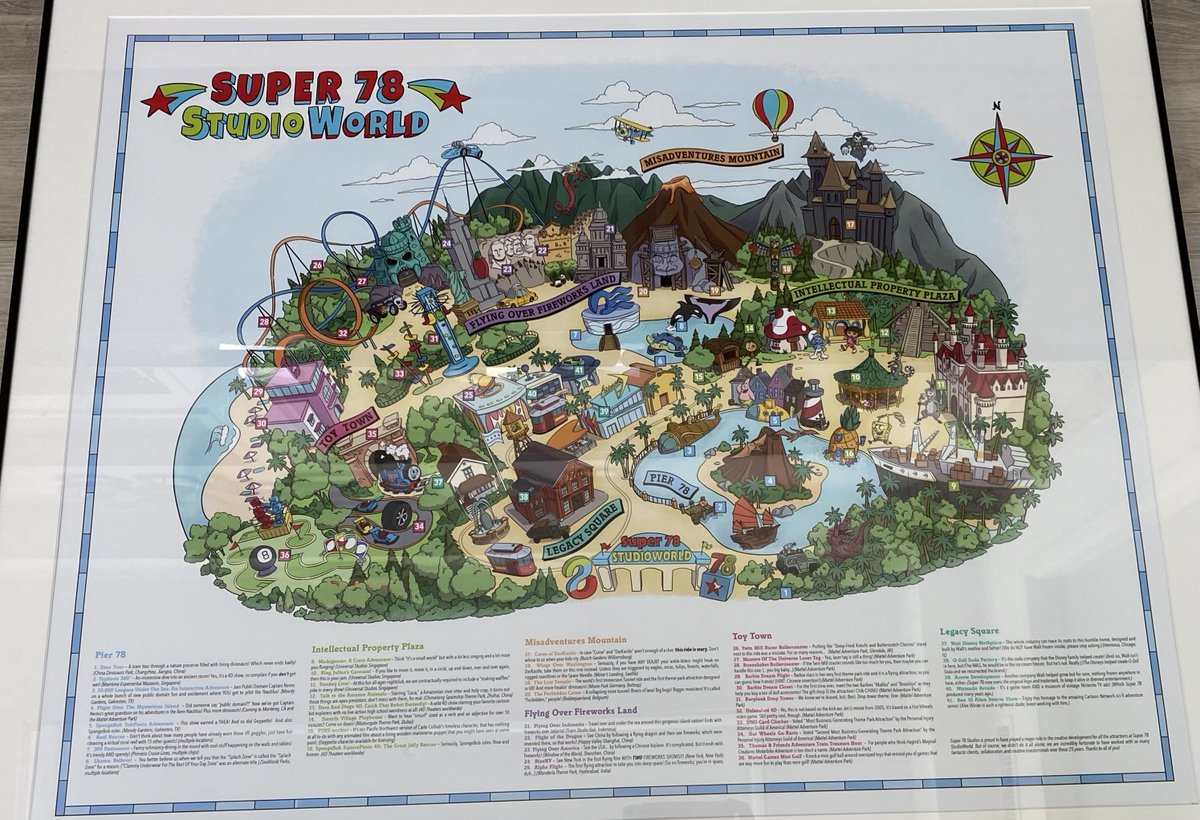 Fun Friday and design inspo, Brent Young, our Creative Director's concept drawing of Super78 World! Let us know what you think!

#DesignInspo #CreativeInfluence #ImmersiveExperiences #AttractionDesign  #VisualStorytelling #CreativeStudio