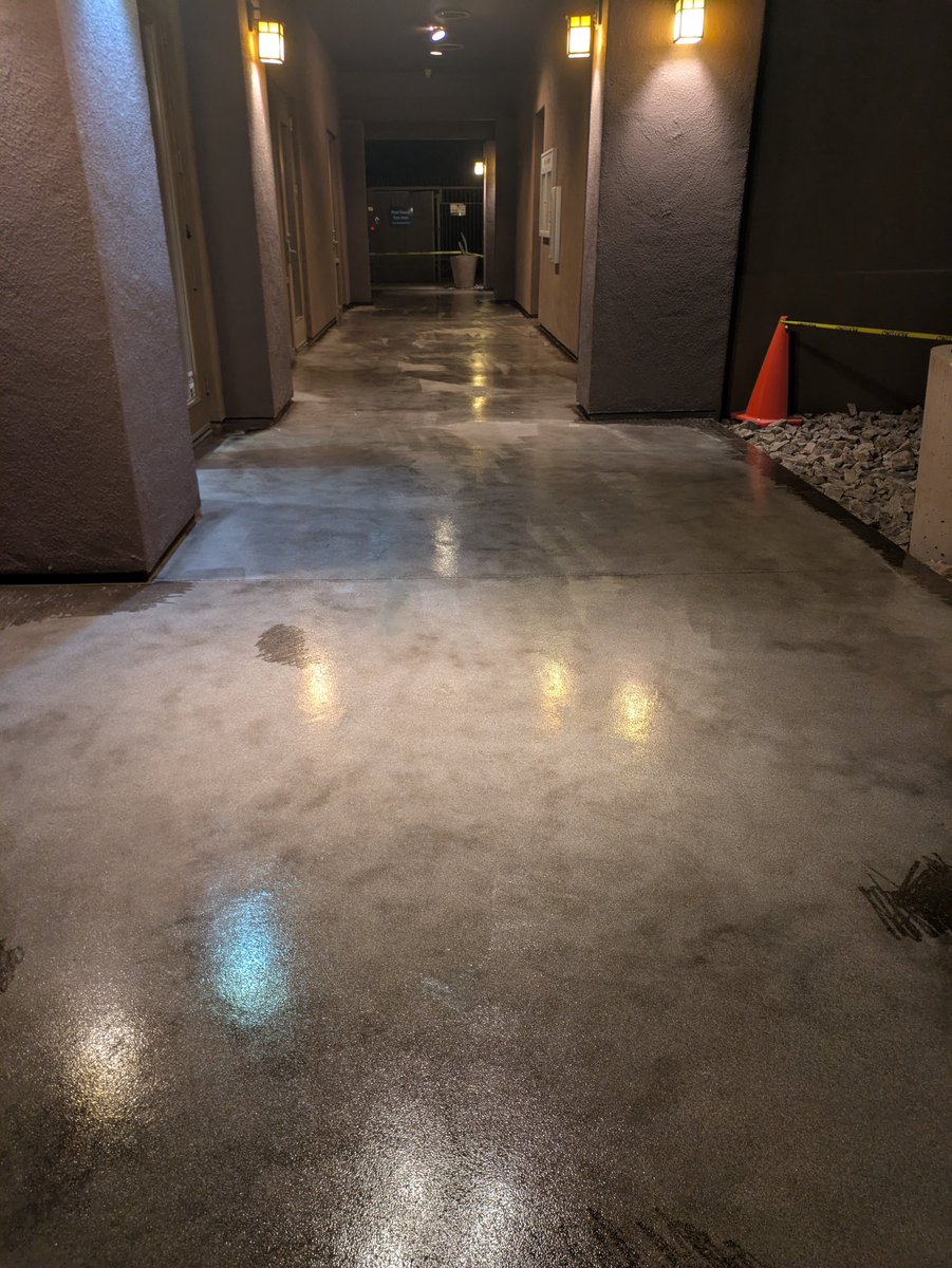 SECUREtool's tweet photo. The photos showcase the stunning results: from cracked, worn concrete to a smooth, glossy surface ready for heavy foot traffic.

As HOA specialists in Tucson, we handle breezeway restorations for any community, including grinding equipment and final seal to prevent future damage. https://t.co/5WqwsuqStm