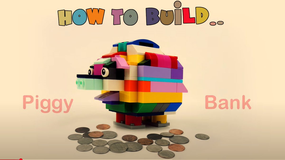 OksanaTenman's tweet photo. Lego 10696 Piggy Coin Bank 🐷💲💲💰 Review Model from Lego Classic 10696 MOC 💰💲 Save Money &amp; Space
https://t.co/I9YM3OEUT0
#Lego10696 #LegoClassic #yuriytenman #yuriytenmanlego #Lego10696ideas #piggybank #Legotime #legobuilder #LegoHowTo #LegoHowToMake #LegoHowToBuild #Lego https://t.co/vzaAXBFfB5