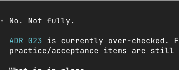 Unfinished work snippet