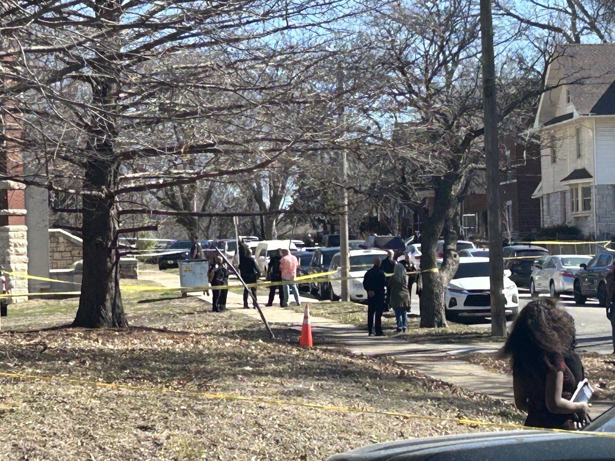 KCPD at the scene of an incident with 2 people shot and a police officer injured. Appears to be by a church where a funeral was held on Windsor in historic northeast KCMO. Updates at ⁦<a href="/kmbc/">KMBC</a>⁩ and KMBC.com