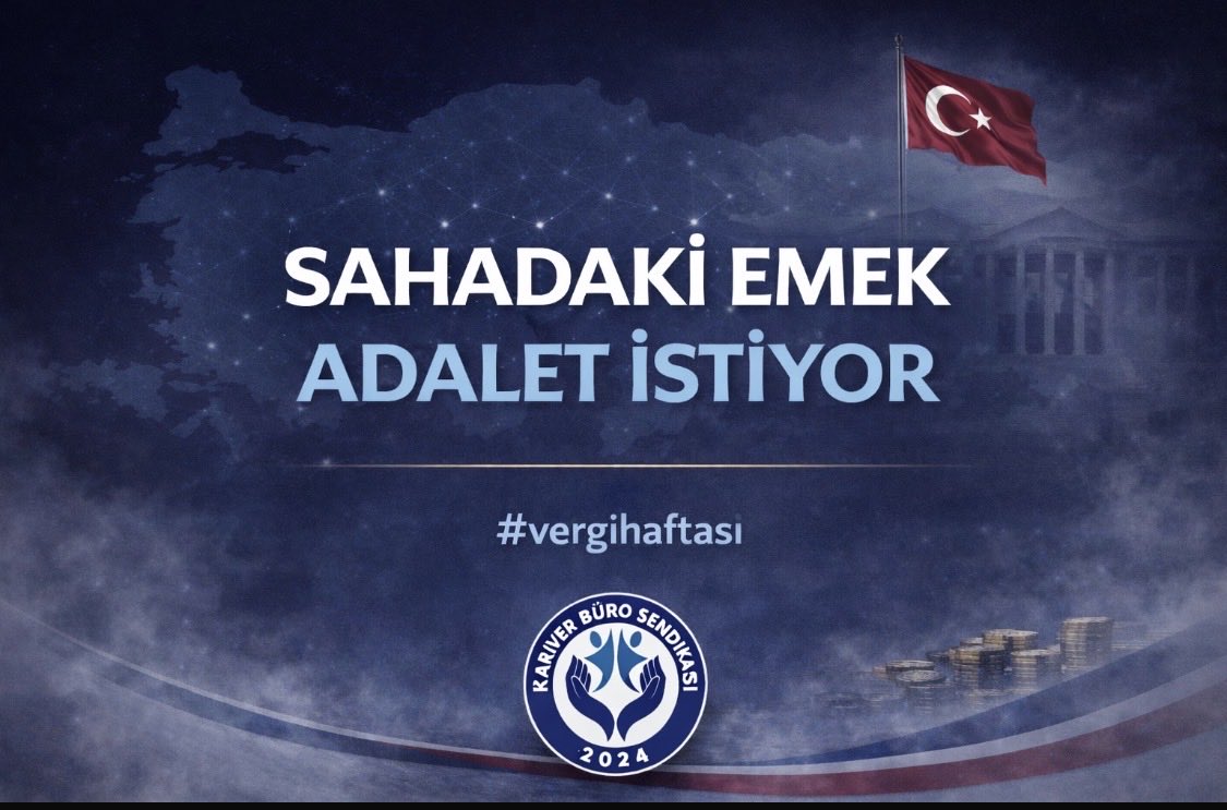 Vergi Haftası !!!

Vergiyi toplayanların unutulmadığı bir hafta olmalıdır.

Gelir Uzmanları ve Muhasebe Uzmanları,

📌 Denetim fazla  mesaisinin, dairelerde görev yapan meslektaşlarımızın fazla emeklerini de kapsayacak hale dönüştürülmesini

📌 Uzlaşma huzur ücretinin herkesin