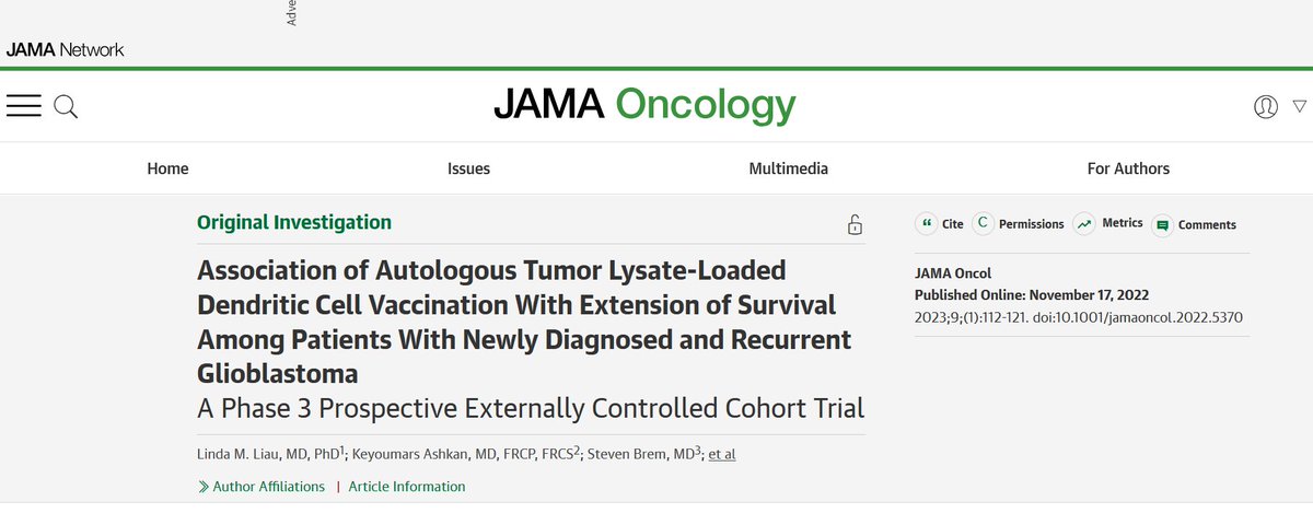 Arhdan9's tweet image. Thanks. In the meanwhile some very innovative US-based biopharma has to seek approval for deadly rare cancers overseas. What a shame!
eg, $NWBO #DCVax-L for #GBM