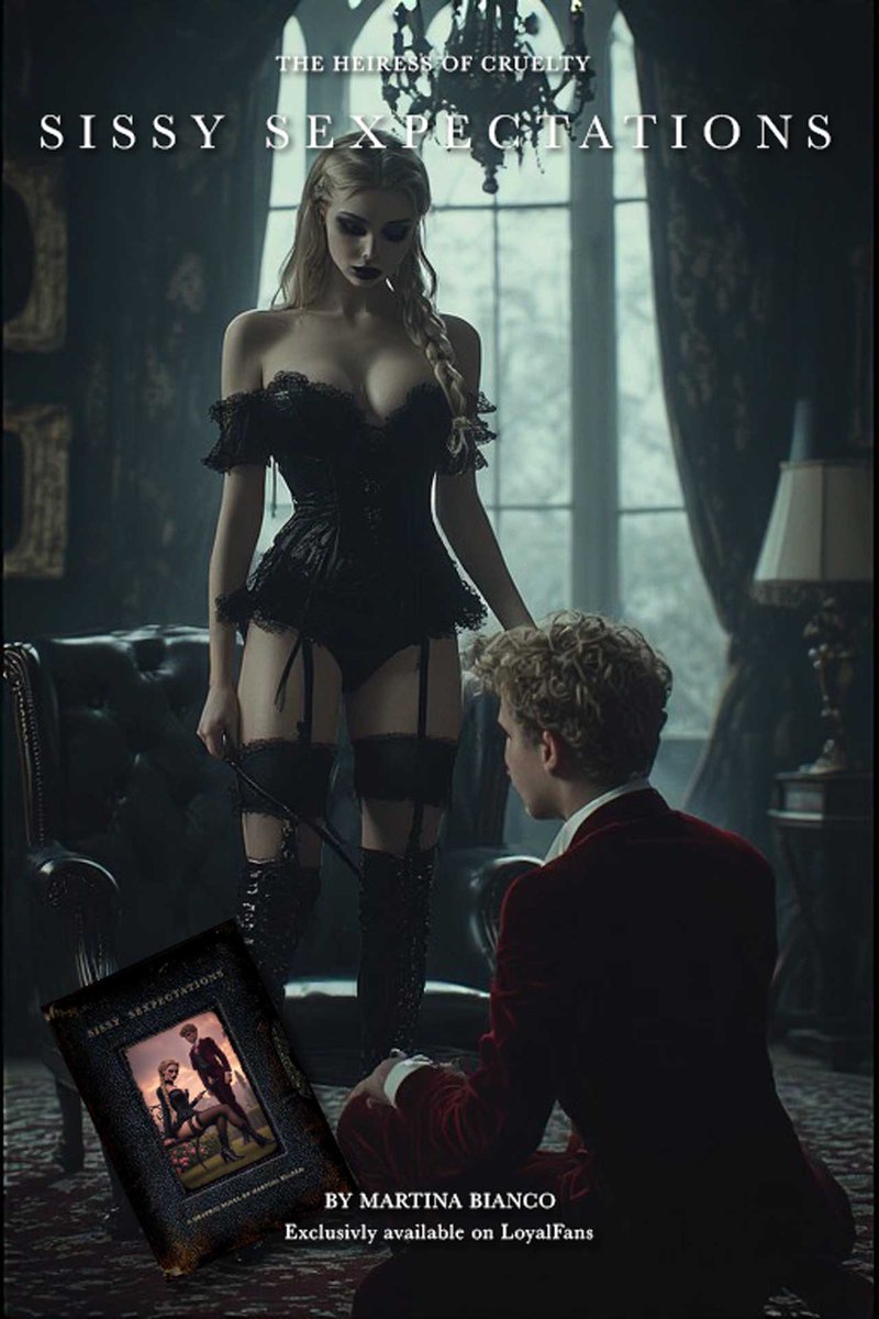 BiancoGoddess's tweet photo. SISSY SEXPECTATIONS: ‘The Heiress of Cruelty’ - A Victorian graphic novel by Martina Bianco. Enter a world of sadistic sissified cruelty. A ruthless young heiress transforms him into a living doll to satisfy her wicked sexual caprices. READ IT HERE https://t.co/ySiSfeDlXW https://t.co/R72ZqD6jin