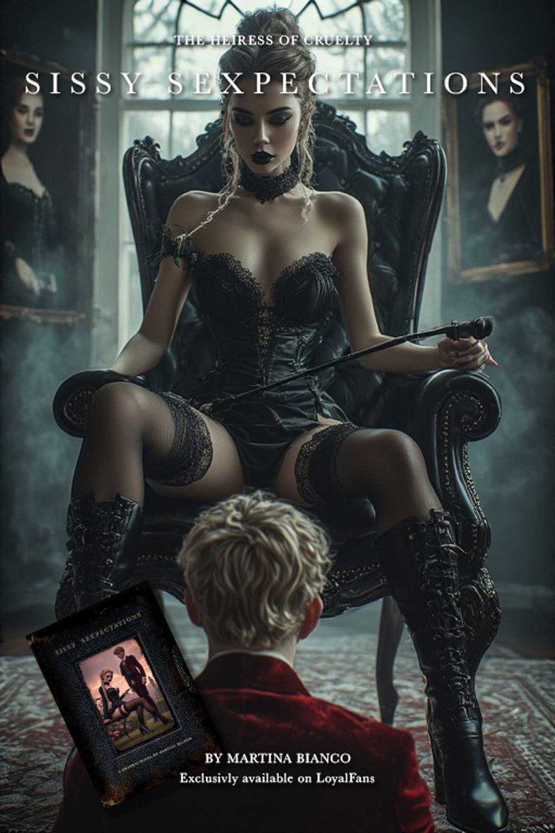 BiancoGoddess's tweet photo. SISSY SEXPECTATIONS: ‘The Heiress of Cruelty’ - A Victorian graphic novel by Martina Bianco. Enter a world of sadistic sissified cruelty. A ruthless young heiress transforms him into a living doll to satisfy her wicked sexual caprices. READ IT HERE https://t.co/ySiSfeDlXW https://t.co/R72ZqD6jin