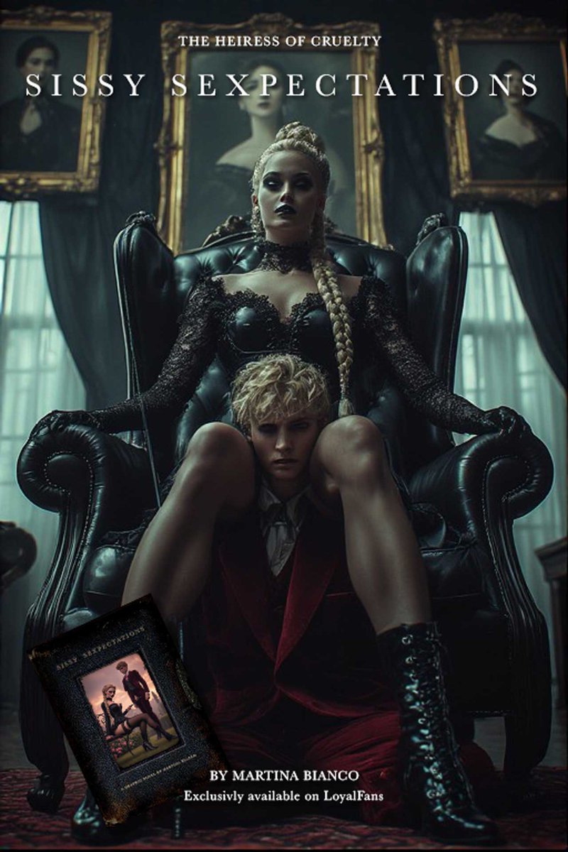 BiancoGoddess's tweet photo. SISSY SEXPECTATIONS: ‘The Heiress of Cruelty’ - A Victorian graphic novel by Martina Bianco. Enter a world of sadistic sissified cruelty. A ruthless young heiress transforms him into a living doll to satisfy her wicked sexual caprices. READ IT HERE https://t.co/ySiSfeDlXW https://t.co/R72ZqD6jin
