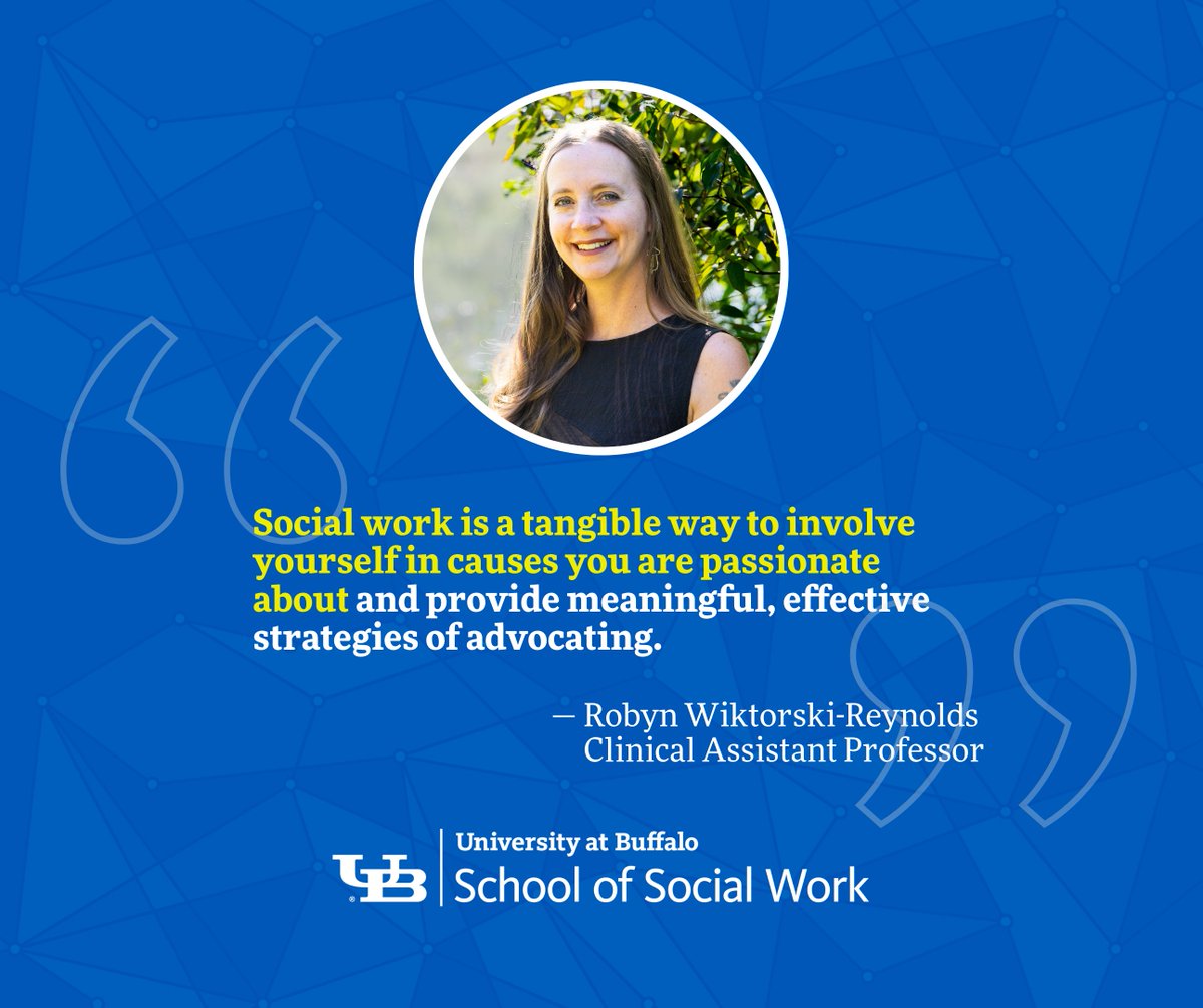 UBuffalo Social Work tweet media