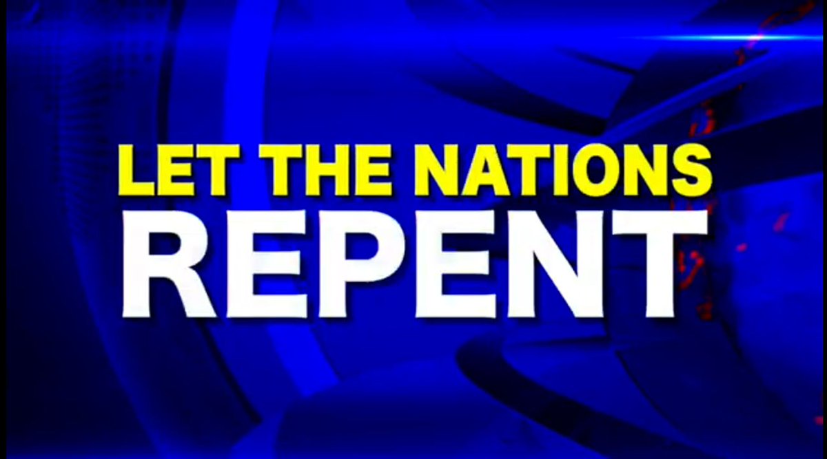 The perfect time to return to Jesus in REPENTANCE is now.

Let the Nations beware that very soon The MESSIAH will appear to take the Holy Church. 

#HIVBowsToTheLORDJesus