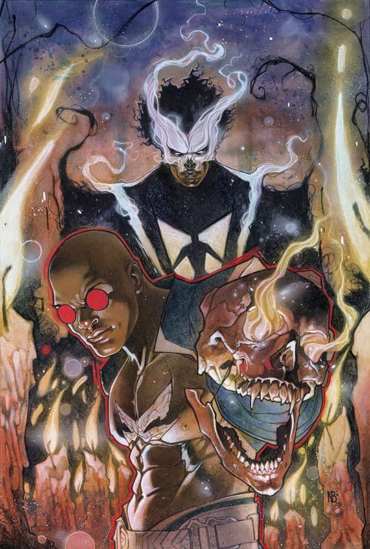 Before February is over:
Reminder that Tales of The Shadowman, the new monthly horror/action superhero comic book, has black representation, great writing and characters that dabbles in voodoo culture, spirits and sorcery.

Think a mix of:
Dr. Strange/Batman meets Sinners 🥀🔮