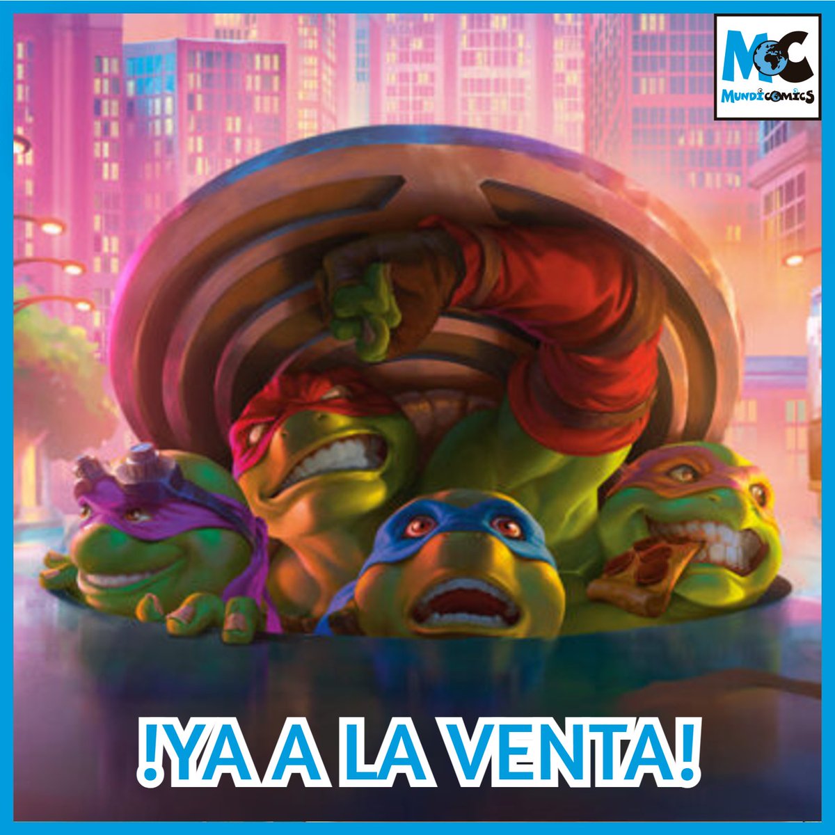 La colección mas gamberra de Magic llega hoy a nuestra tienda!!! Pásate y descubre todo lo que traen las TORTUGAS NINJA!!!

#TMNT #magic #mtg #prerelease #torrejondeardoz
