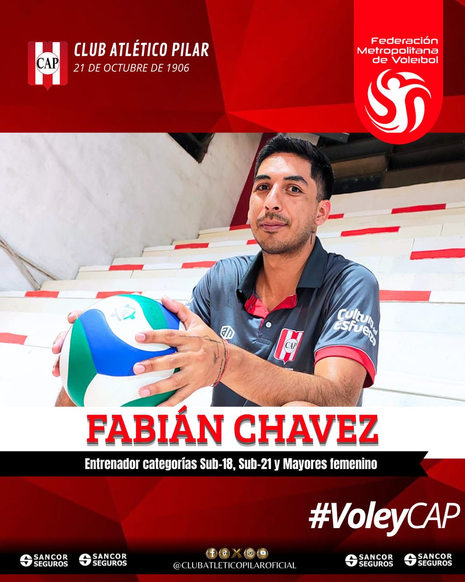 CUERPO TÉCNICO | VÓLEY FEMENINO

FEDERACIÓN

Presentamos al equipo de trabajo que representará al Club Atlético Pilar en la competencia de Federación Metropolitana 2026, acompañando el crecimiento de las categorías femeninas desde la base hasta la competencia.