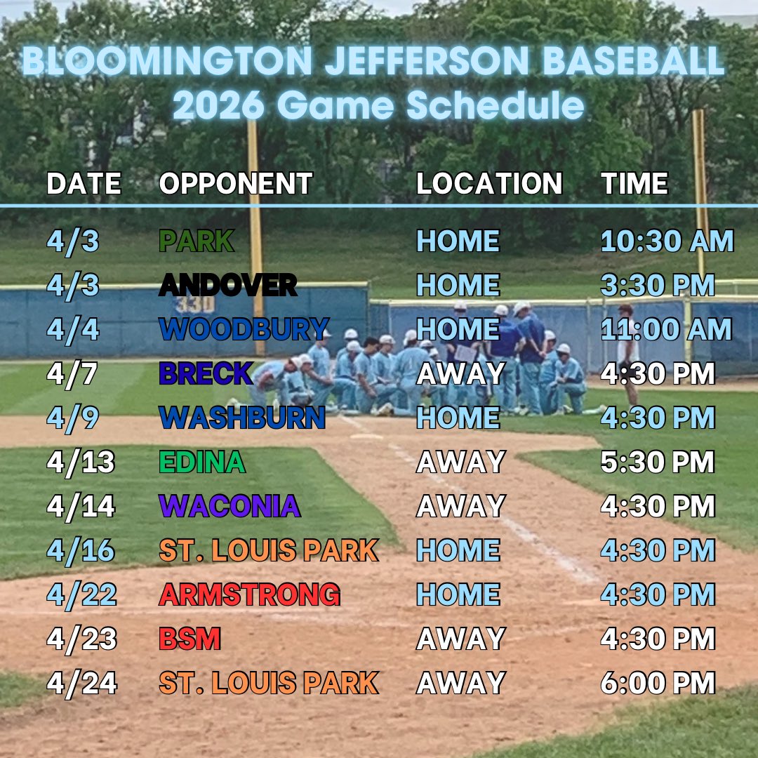 Jefferson Baseball ⚾️ tweet media