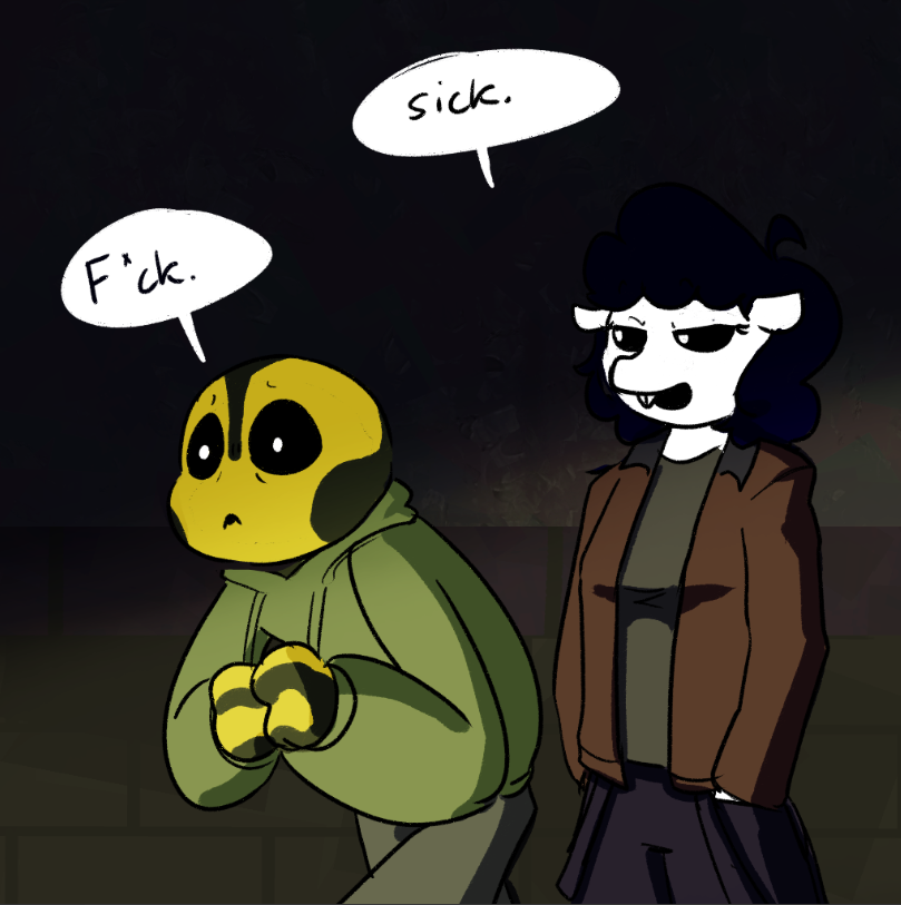 ACheeseFanatic's tweet photo. what if they had a van pt. 16
dandada dandadan dandada dandadan
#smilingcritters #withav #nightmarecritters https://t.co/zAv78aSbUe