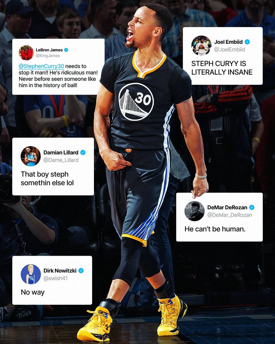 The NBA was in a FRENZY after Steph’s game-winner 10 years ago today!