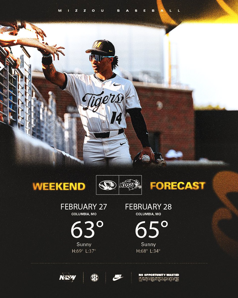 Baseball weather 😎

🎟️ am.ticketmaster.com/mizzou/buy/bas…

#MizzouNOW