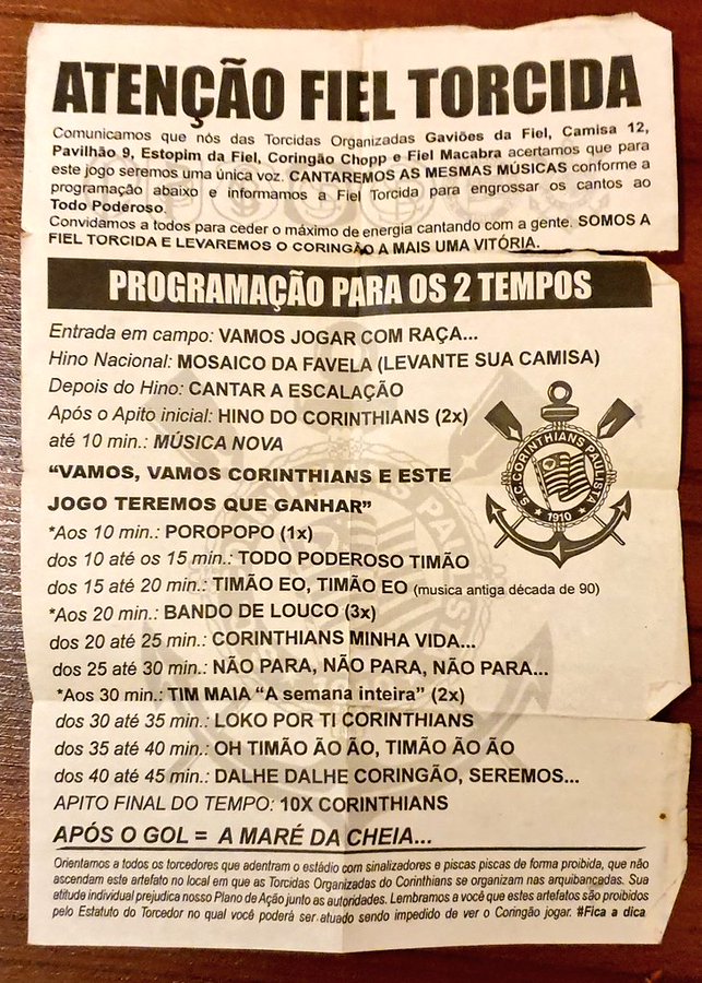 Histórias do Corinthians tweet media