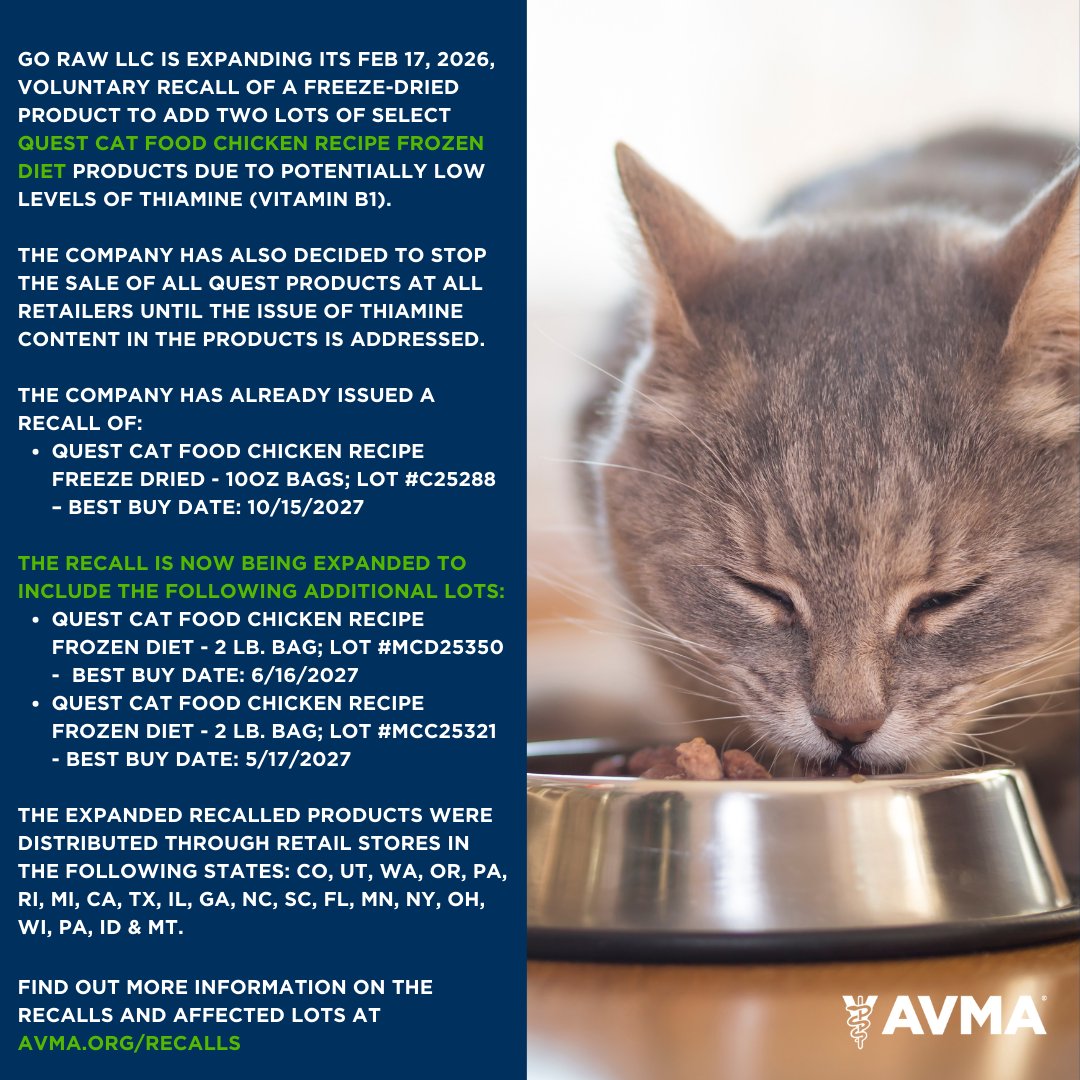 AVMA Recall Watch tweet media