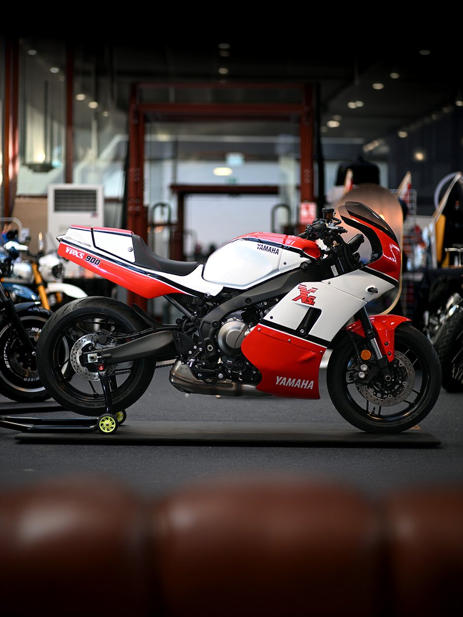 YMUKofficial's tweet image. Not a two-stroke but still gave us goosebumps, Velocity Moto’s RD500-style XSR900 at the Bike Shed Show 😍
 
Be honest. Would this be in your garage? 

#Yamaha #Motorcycles #UKBikers #XSR900