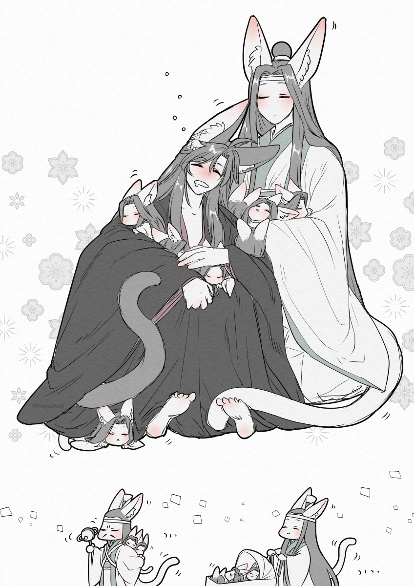 HakutoK's tweet photo. すごく強い姑蘇藍氏のDNA.
Incredibly strong Gusu Lan DNA.
#MDZS #WangXian https://t.co/qYTCRlj3qz
