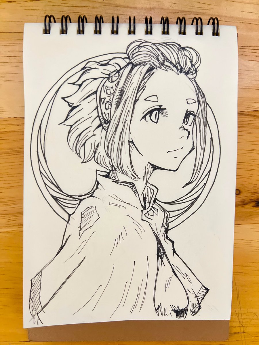 512日目 グッド？ Day 512 Good? #illustration #Ink