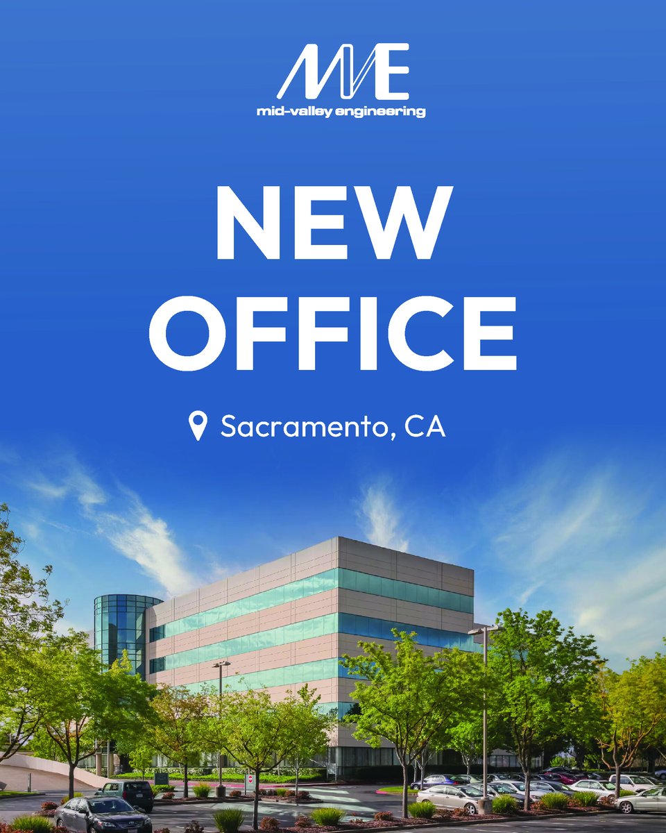 We’re growing 🎉Our newest chapter begins in the heart of Sacramento, marking an exciting milestone for MVE. We’re excited for the opportunities ahead and look forward to creating stronger partnerships and lasting value throughout the region.