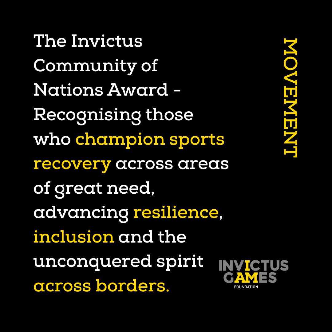 Invictus Games Foundation 💛🖤 tweet media