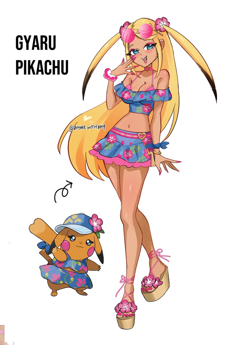 🌺🌊ポケ擬! #PokemonDay