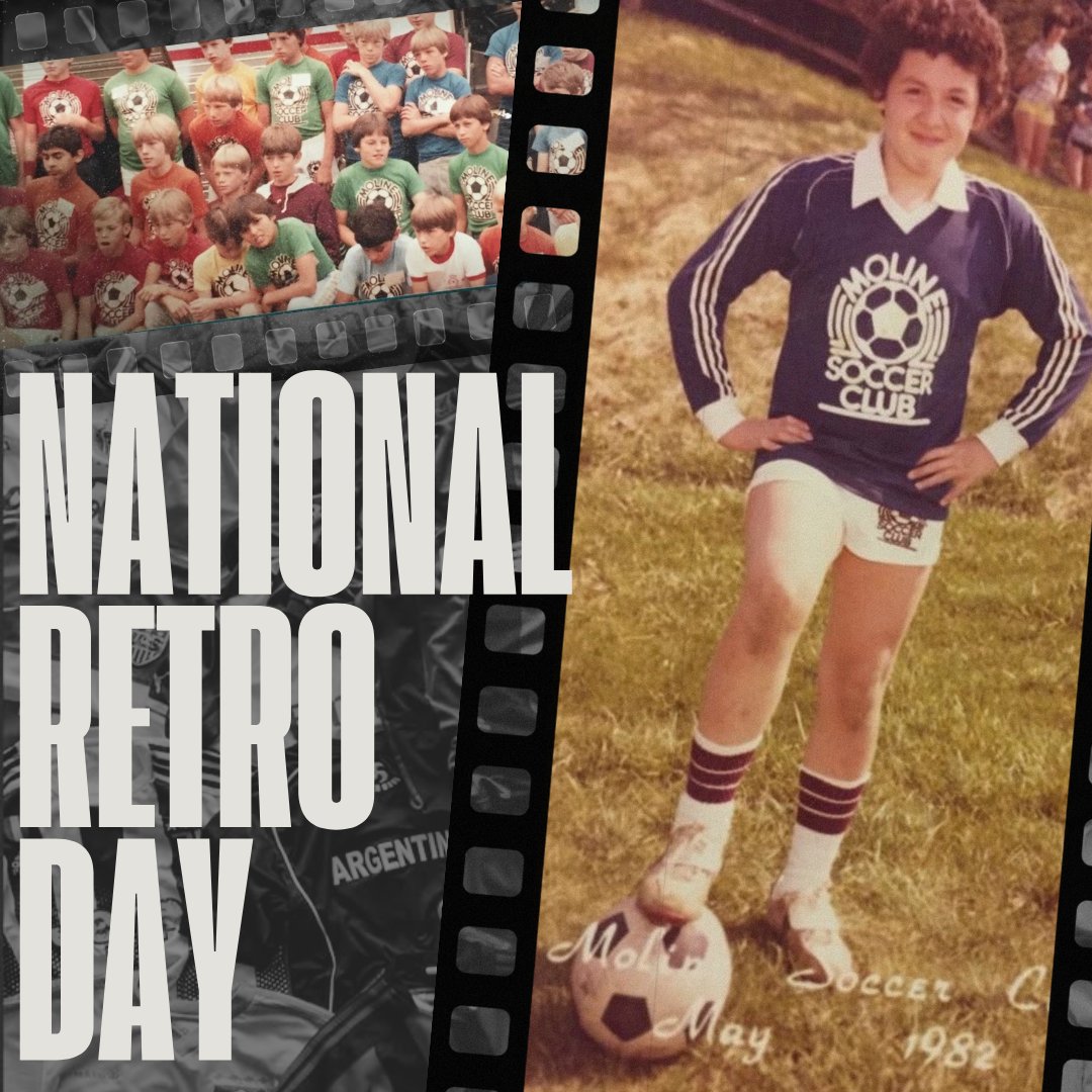 quadcitiesrush's tweet photo. National Retro Day ⚽📸

Drop your old soccer photo in the comments 👇
We want the throwbacks — uniforms, haircuts and all 😄
#NationalRetroDay #SoccerThrowback #QuadCitiesRush #RushSoccer #RUID https://t.co/6xfyYd4iPH