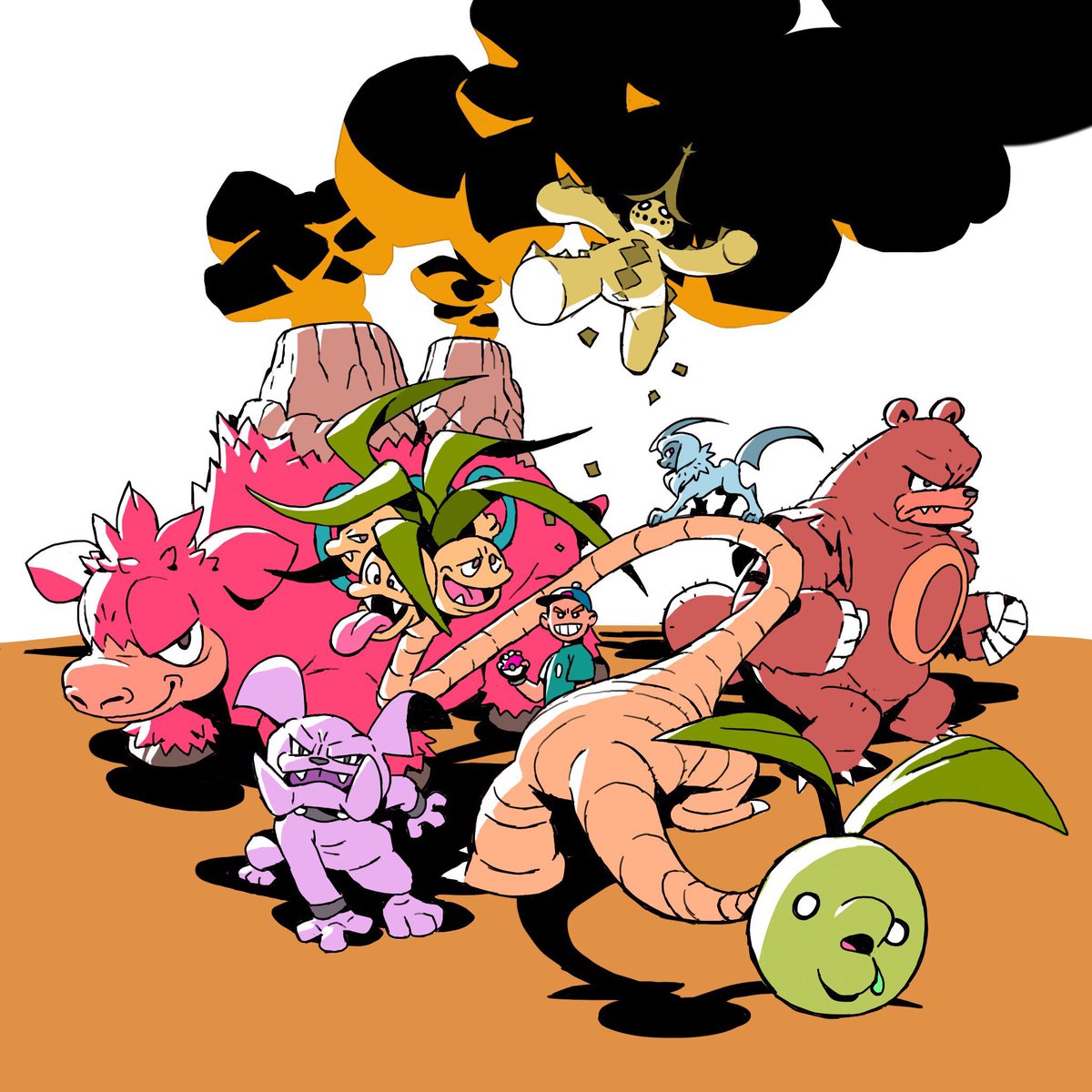 yesthisisaaron's tweet image. Happy Pokémon Day here’s some of my Pokémon art ✨