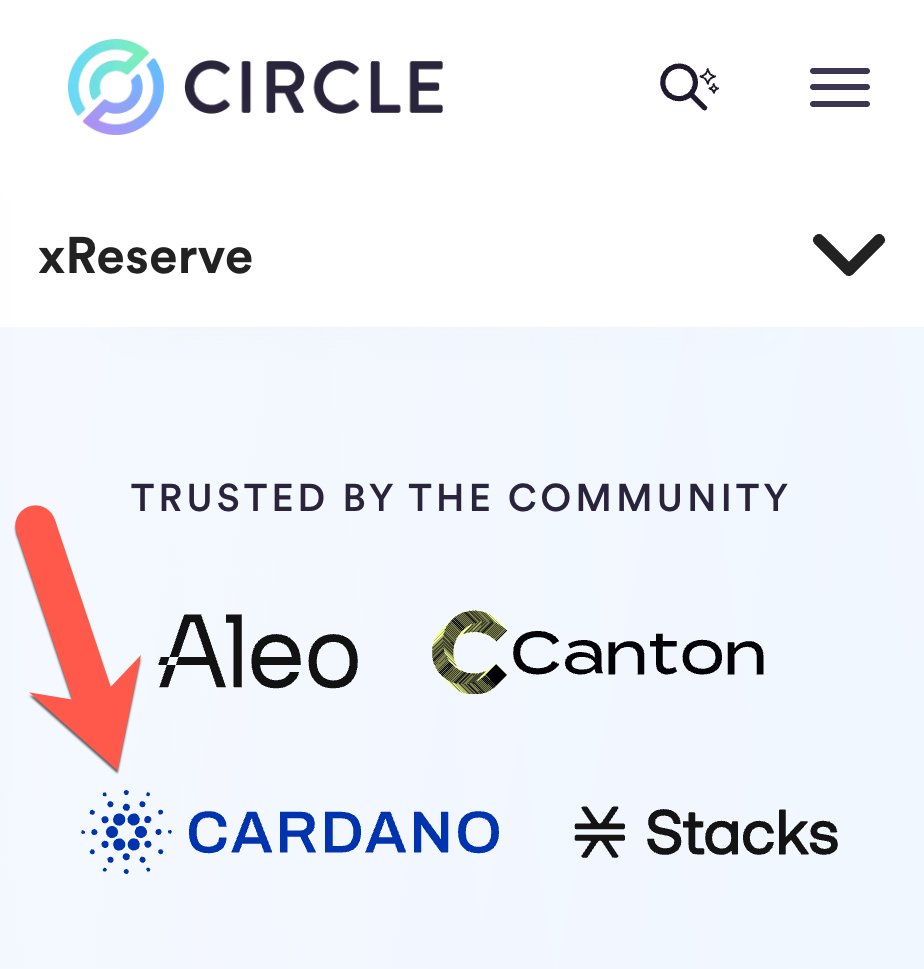 Circle website updated! $ADA