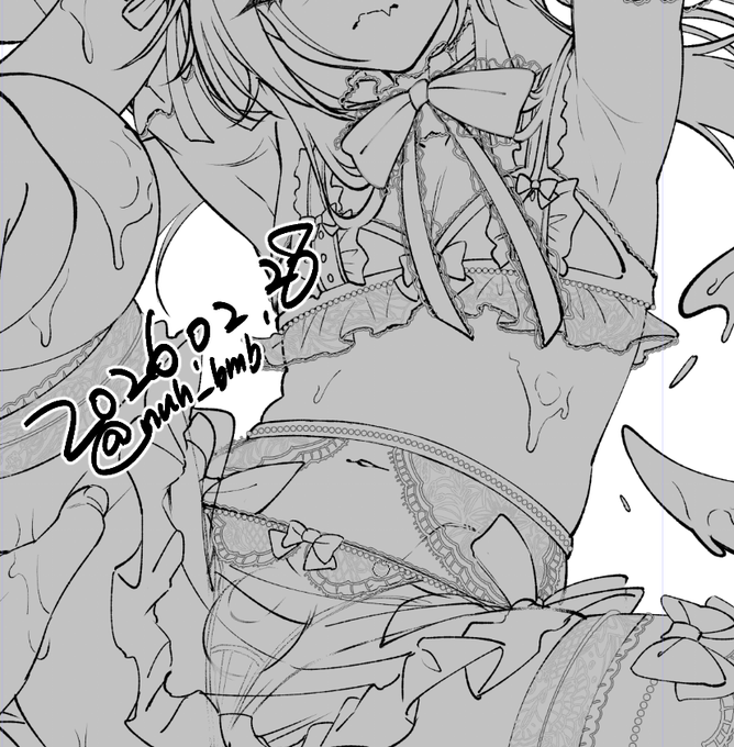 オマケイラスト進捗～!!