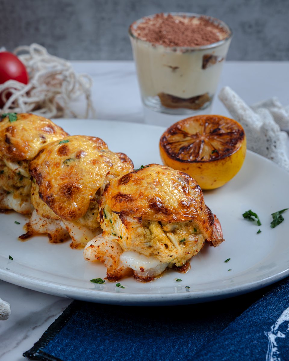 Lenten Friday done right. 🦐🔥

Jumbo stuffed shrimp. Jumbo lump crab imperial. Zero regrets.