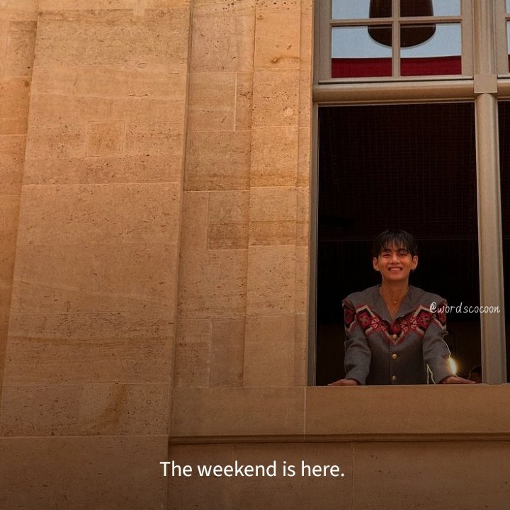 WordsCocoon's tweet photo. happy weekend! https://t.co/hWveCSCK61