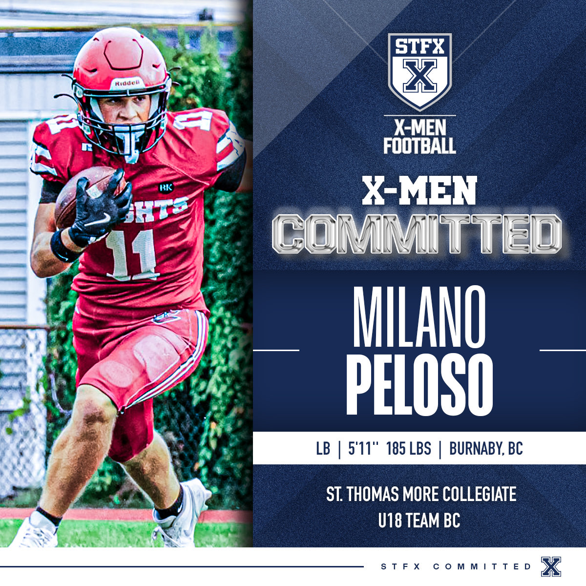 StFX X-Men Football tweet media